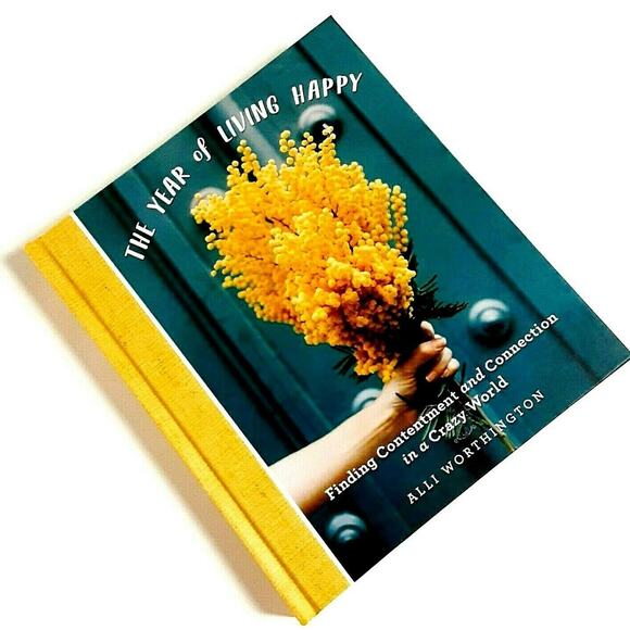 BUY 3... Year of Living Happy Finding Contentment in a Crazy World Journal - Picture 2 of 8